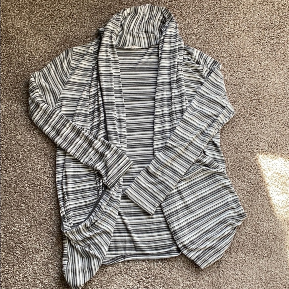 Stripped cardigan